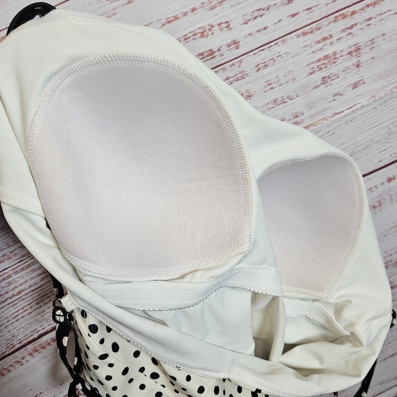 Summersalt polka dot ruffle oasis one-piece swimsuit - Picture 8 of 16